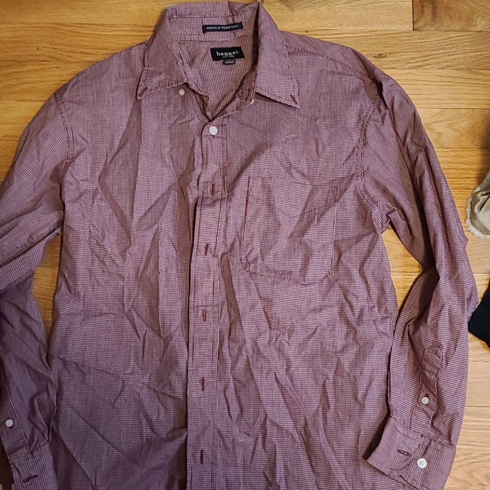 Haggar Checkered Shirt